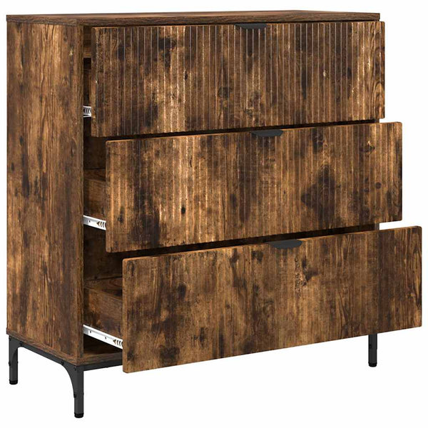 Sideboard Geräucherte Eiche 80cm