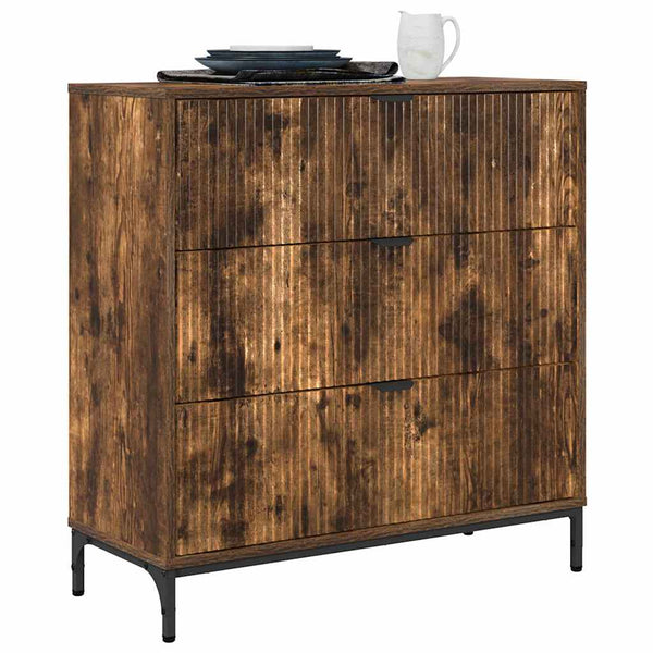 Sideboard Geräucherte Eiche 80cm