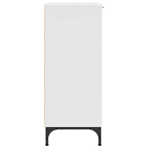 Weißes Sideboard mit Schubladen, 89,5 cm