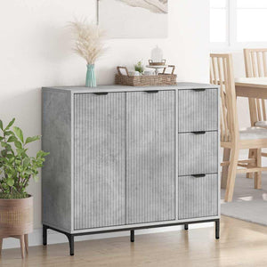 Beton Grau Sideboard 89,5 cm