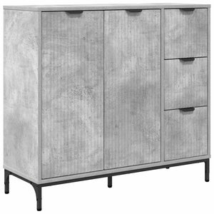 Beton Grau Sideboard 89,5 cm