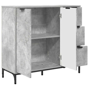 Beton Grau Sideboard 89,5 cm