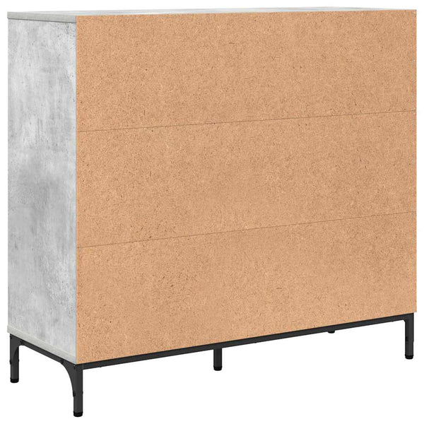 Beton Grau Sideboard 89,5 cm