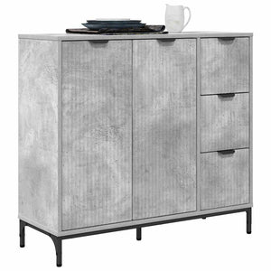 Beton Grau Sideboard 89,5 cm