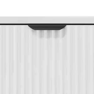 Hochglanz Weißes Sideboard 89,5 cm