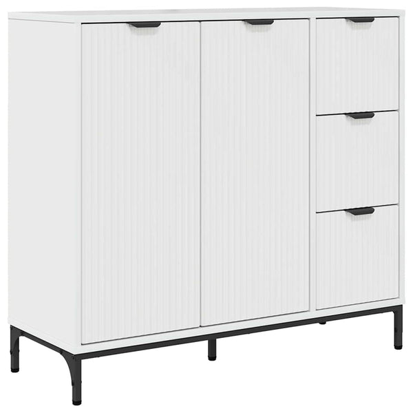 Hochglanz Weißes Sideboard 89,5 cm