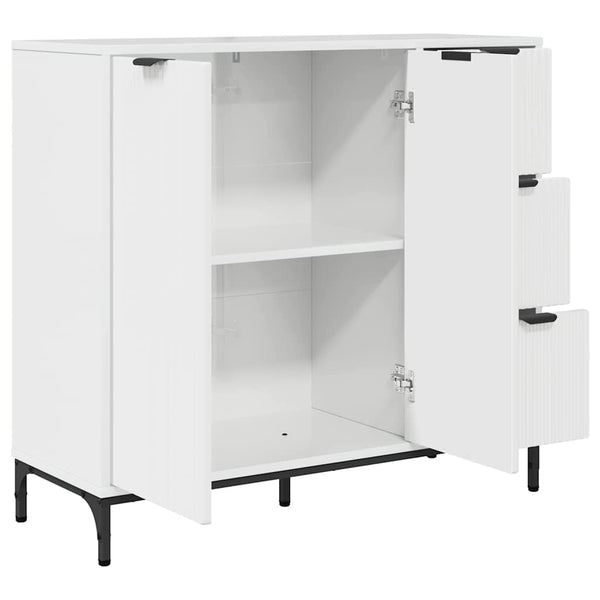 Hochglanz Weißes Sideboard 89,5 cm