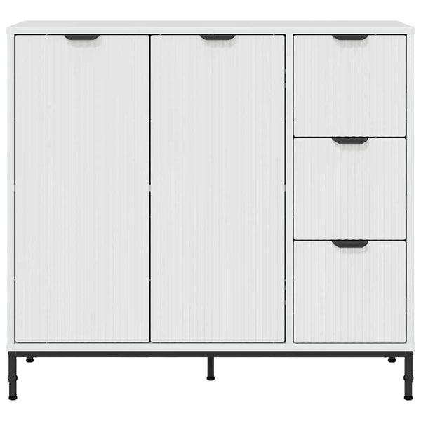 Hochglanz Weißes Sideboard 89,5 cm