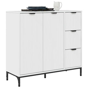 Hochglanz Weißes Sideboard 89,5 cm