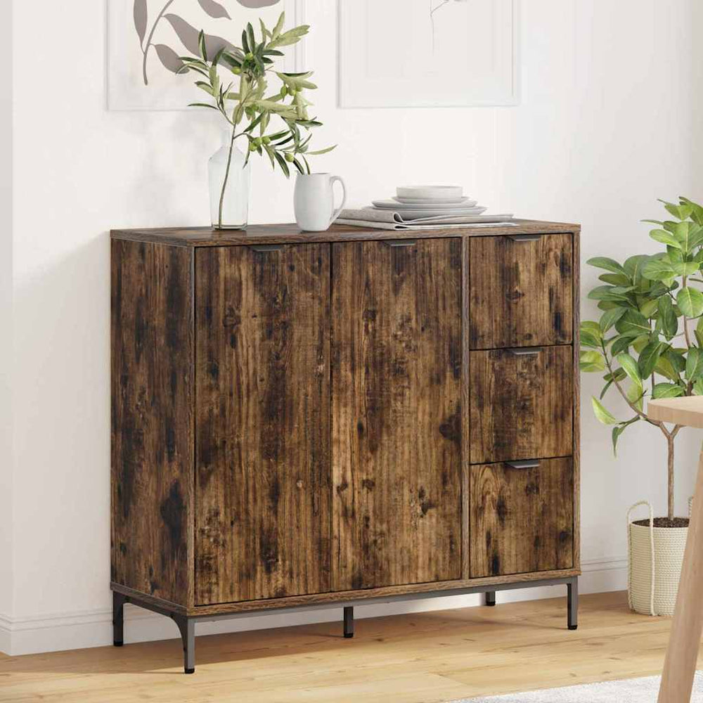Sideboard Geräucherte Eiche 89,5 cm