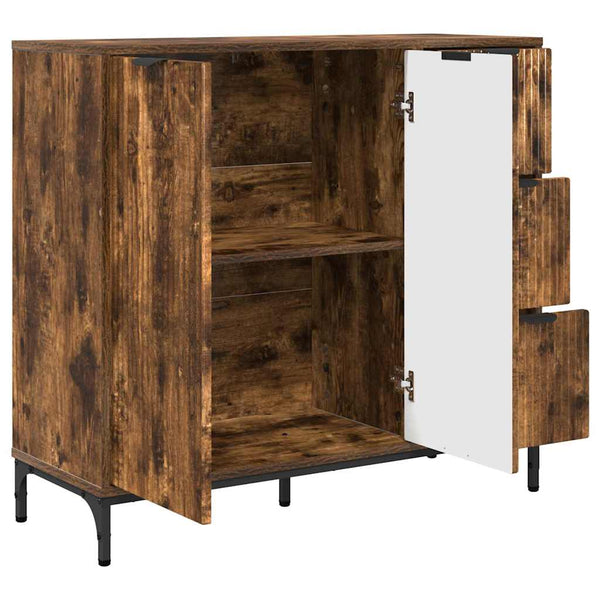 Sideboard Geräucherte Eiche 89,5 cm