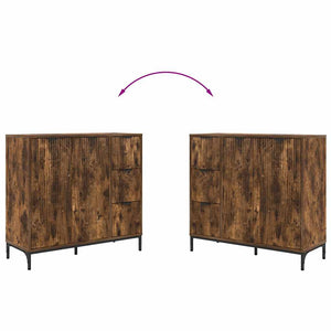 Sideboard Geräucherte Eiche 89,5 cm