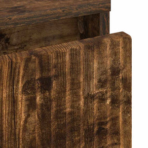 Nachttisch Räuchereiche Holzwerkstoff