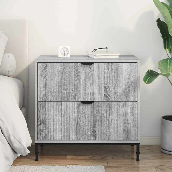 Nachttisch Grau Sonoma 63,5 cm