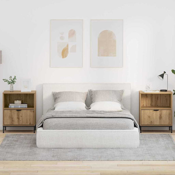 Nachttisch 2er Set Artisan Eiche
