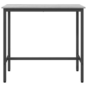 Grauer Sonoma Tisch 100x50 cm