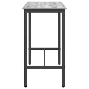 Grauer Sonoma Tisch 100x50 cm