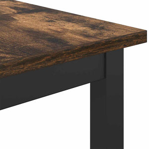 Tisch Geräucherte Eiche 100x40 cm