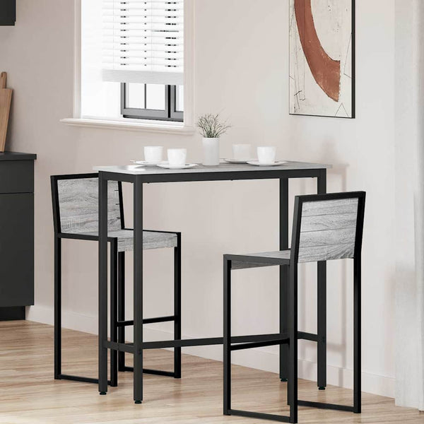 Grauer Sonoma Tisch 100x40 cm