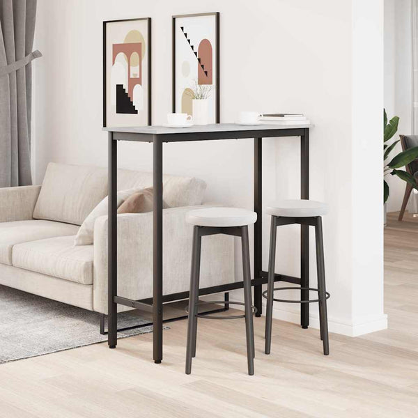 Grauer Sonoma Tisch 100x40 cm