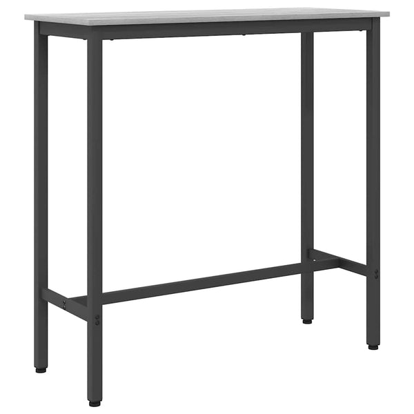 Grauer Sonoma Tisch 100x40 cm