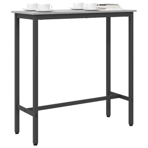 Grauer Sonoma Tisch 100x40 cm