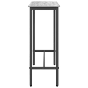Grauer Sonoma Tisch 100x40 cm