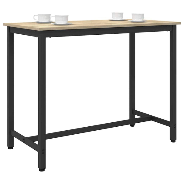 Tisch Sonoma-Eiche 100 cm Holz und Stahl