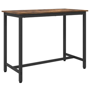 Tisch Geräucherte Eiche 100x50 cm