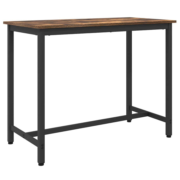 Tisch Geräucherte Eiche 100x50 cm