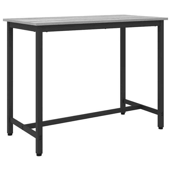 Grauer Sonoma Tisch 100x50 cm