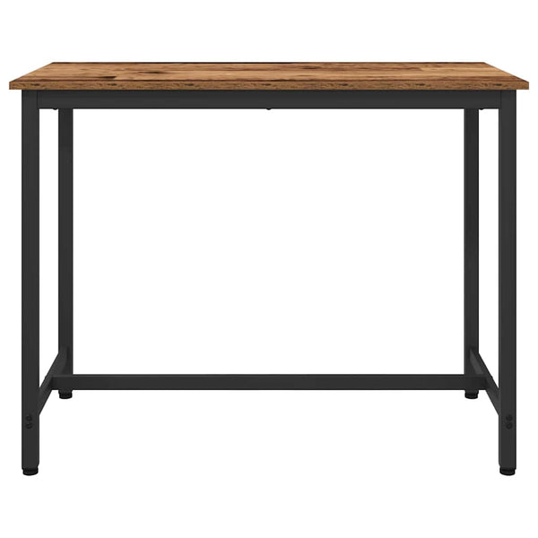 Altholz Tisch 100x50 cm mit Stahlgestell