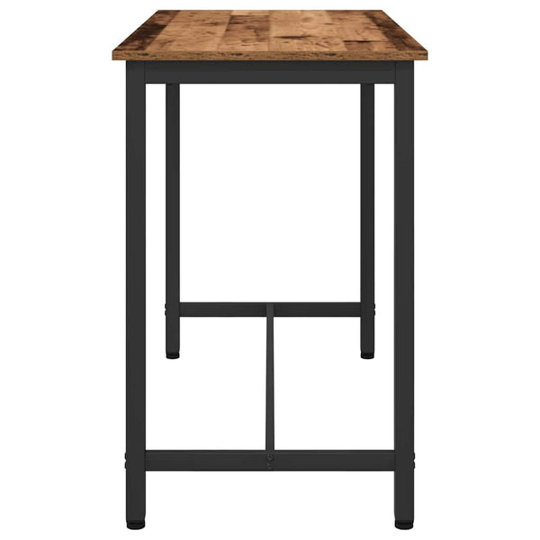 Altholz Tisch 100x50 cm mit Stahlgestell
