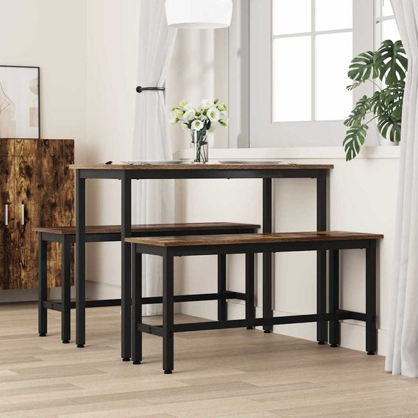 Esstischbank Geräucherte Eiche 100 cm