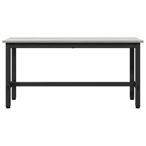 Esstischbank Grau Sonoma 100 cm