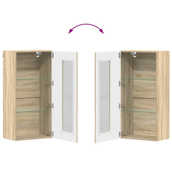 Holzschrank Sonoma-Eiche 100 cm