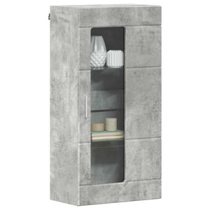 Beton Grauer Holzschrank, 50x29x100 cm