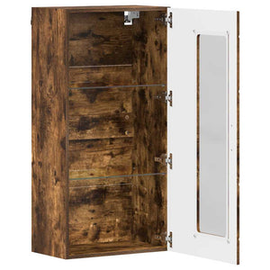 Holzschrank Geräucherte Eiche 100 cm