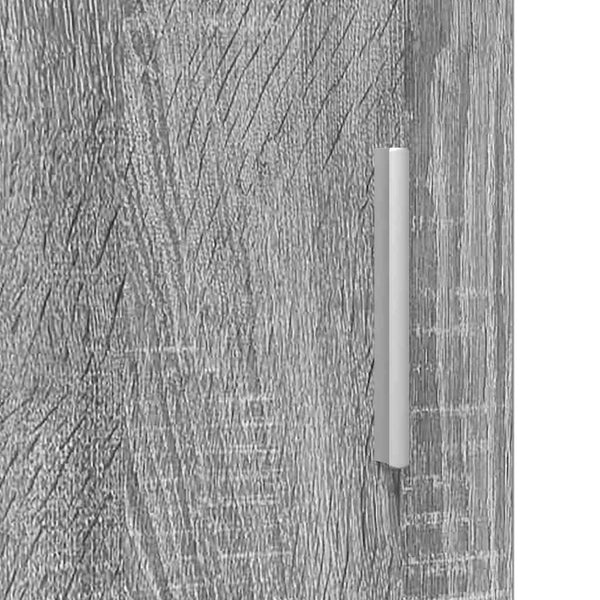 Grauer Holzschrank Sonoma, 50x29x100 cm
