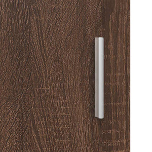 Holzschrank Braun Eichenoptik 100 cm