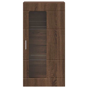 Holzschrank Braun Eichenoptik 100 cm