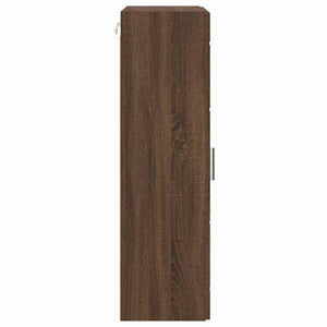 Holzschrank Braun Eichenoptik 100 cm