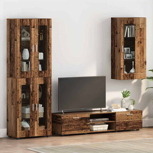 Holzschrank Altholz 50x29x100cm