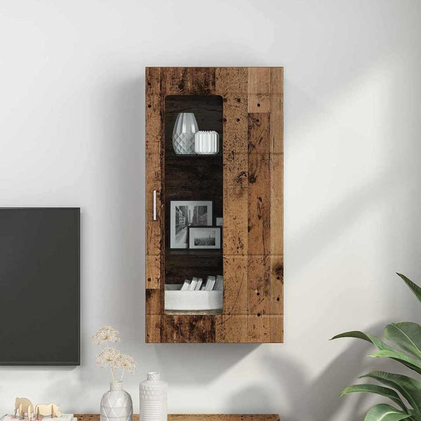 Holzschrank Altholz 50x29x100cm