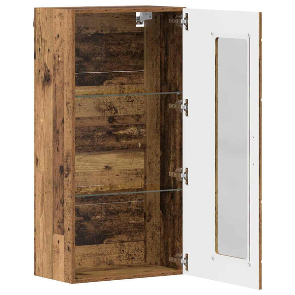 Holzschrank Altholz 50x29x100cm