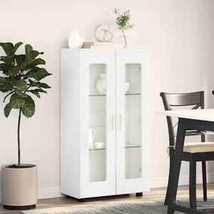 Weißes Sideboard FLORIN mit Tür