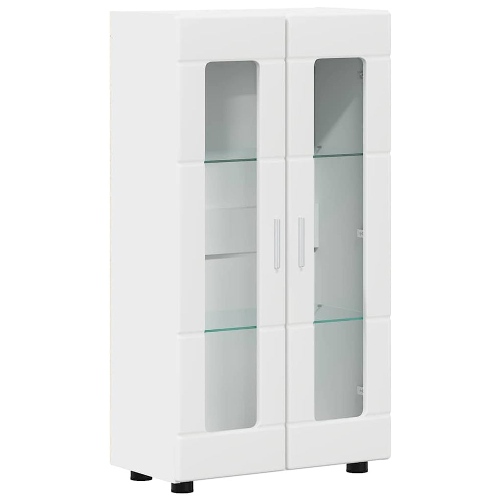 vidaXL Sideboard with Door FLORIN White 55.5 x 29 x 100 cm Engineered Wood