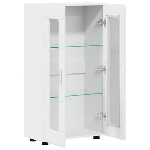 Weißes Sideboard FLORIN mit Tür
