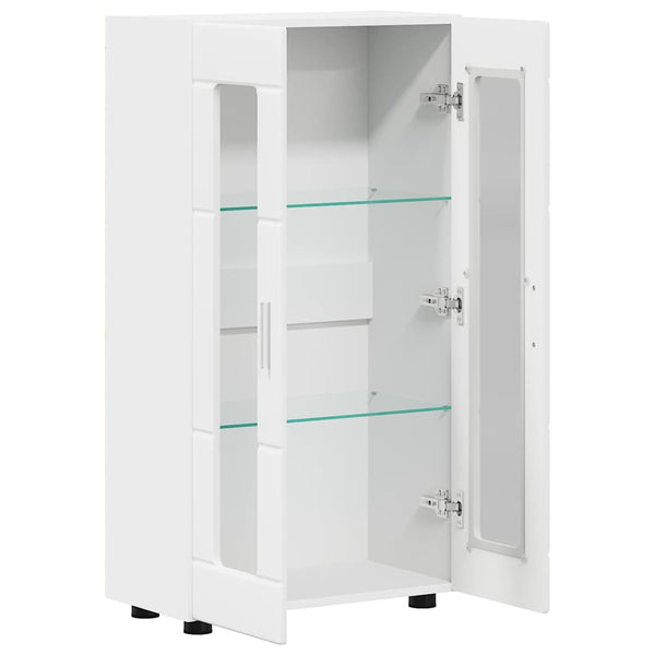 Weißes Sideboard FLORIN mit Tür