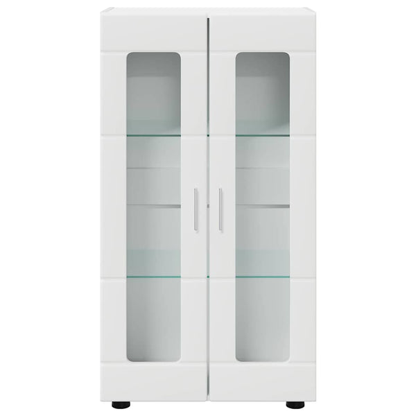 Weißes Sideboard FLORIN mit Tür